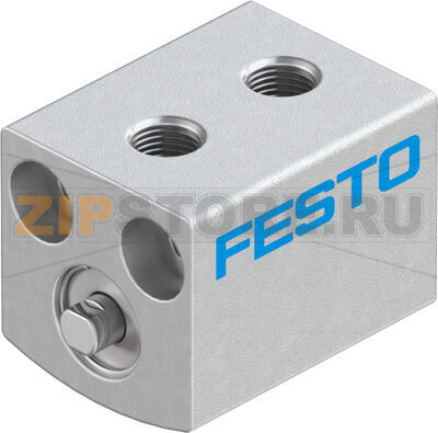 Пневмоцилиндр короткоходовой Festo ADVC-4-2,5-P 