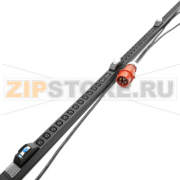 Блок розеток трехфазный 16 А, вертикальный, 36 розеток С13, 6 розеток С19 Hiden H3V-36A6B-16A-3Q-30Z