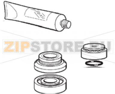 Kit lager + Wasser dichtung von s.n. 03995 Scotsman AF 200   Kit lager + Wasser dichtung&nbsp;von s.n. 03995&nbsp;Scotsman AF 200Запчасть на 