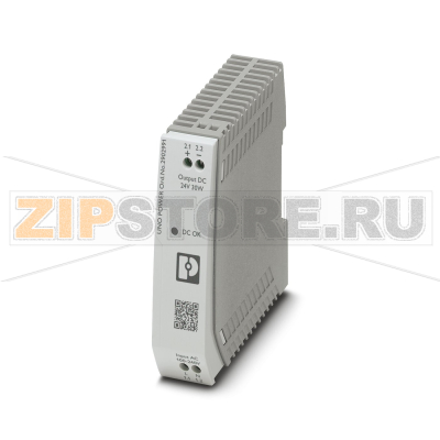 Источник питания Phoenix Contact UNO-PS/1AC/24DC/30W Источник питания Phoenix Contact UNO-PS/1AC/24DC/30WРегулирование в первичной цепи, установка на несущую рейку, 1-фазный, 24 В DC/30 Вт