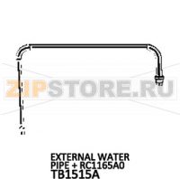 External water pipe + RC1165A0 Unox XB 893