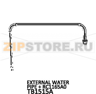 External water pipe + RC1165A0 Unox XB 893 External water pipe + RC1165A0 Unox XB 893Запчасть на деталировке под номером: 51Название запчасти на английском языке: External water pipe + RC1165A0 Unox XB 893