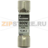 Предохранитель, 2 A, AC 600 В, DC 600 В, 100 кА, 10x38 мм, UL, CSA, быстродействующий Eaton LIMIT