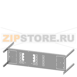 SIVACON S4 EBS SENTRON 3VA 3VA12 (250 A) 3-pole Mounting position horizontal Fixed mounting, Plug-in base, Insert Number of switches 1 Height 200 mm device holder Width 800 mm Branch heights 200, 250, 300mm Siemens 8PQ6000-8BA07 