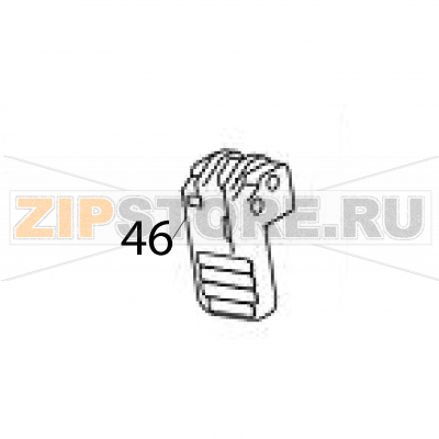 Lock lever Sato TG308 Lock lever Sato TG308Запчасть на деталировке под номером: 46Название запчасти на английском языке: Lock lever Sato TG308.