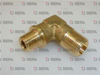 RACCORDO A GOMITO 1/8-M12x1 CON UGELLO