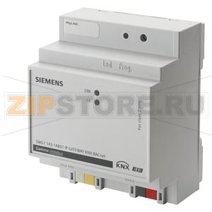 Шлюз KNX/BACNET N143 Siemens 5WG1143-1AB01 