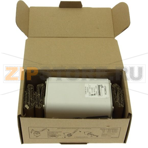 Предохранитель, 800 A, AC 1500 В, size 3, 74x96x112 мм, aR, IEC Eaton FUSE 800A 1500V 3BKN/110 