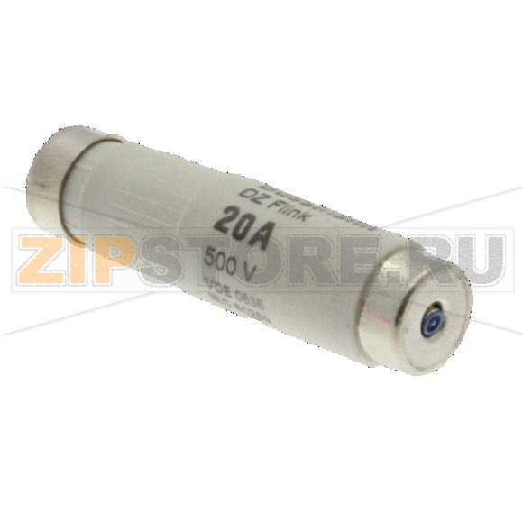 Предохранитель, 20 A, AC 500 В, 50 кА, D1, 13.2x6 мм, gR, IEC быстродействующий Eaton FUSE 20A D 