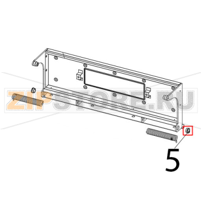Door bush Zanolli Synthesis 12/80 VE Door bush Zanolli Synthesis 12/80 VEЗапчасть на деталировке под номером: 5