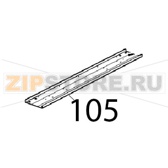 Traverso di sostegno Unox XVC 1005EP Traverso di sostegno Unox XVC 1005EPЗапчасть на деталировке под номером: 105
