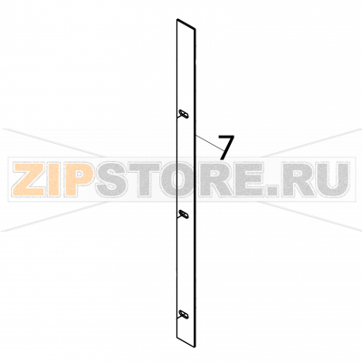 Perfil junta anterior Fagor FI-200 Perfil junta anterior Fagor FI-200Запчасть на деталировке под номером: 7Название запчасти Fagor на английском языке: Perfil junta anterior FI-200.