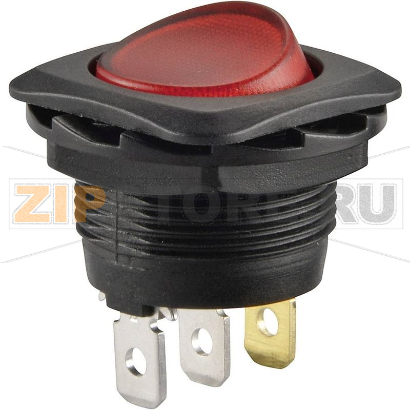 Переключатель клавишный 250 В/AC, 10 А, 1 x выкл/вкл TRU Components TC-R13-135B-02 
