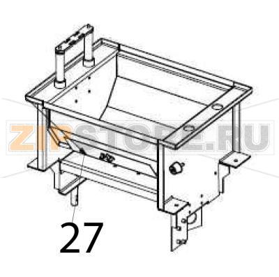 High silicon heating element Vema AP 2091 High silicon heating element Vema AP 2091Запчасть на деталировке под номером: 27