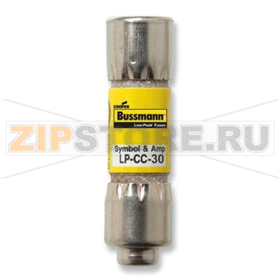 Предохранитель, 0.8 A, AC 600 В, 200 кА, 10x38 мм, CC, UL, с задержкой Eaton LOW PEAK CC TIME DEL 