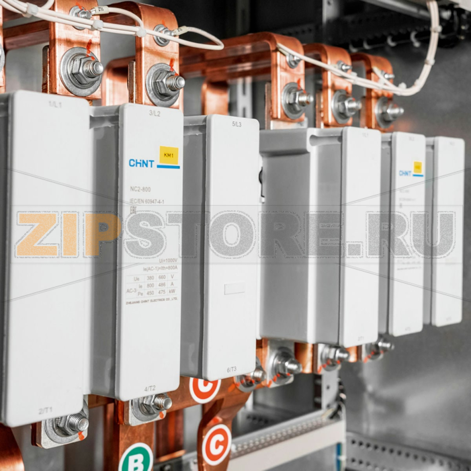 Контактор 400 A, 230 В/АС, 50 Гц Chint NC2-400/4 