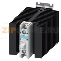 ПОЛУПРОВОДНИКОВЫЙ КОНТАКТОР 3RF2 AC51 70A 40 ГРАД. C 24-230V / 110-230VAC ЗАЖИМЫ ДЛЯ КОЛЬЦЕВЫХ НАКОНЕЧНИКОВ Siemens 3RF2370-3AA22