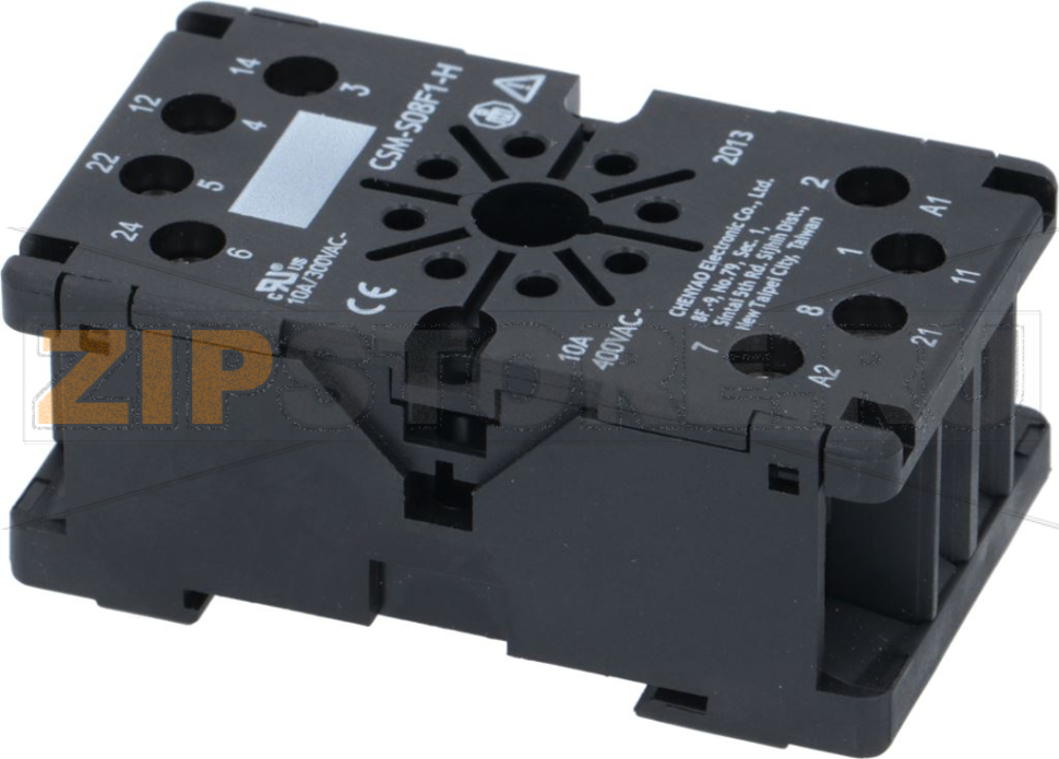 КОЛОДКА OCTAL ES8 10А 400В 
