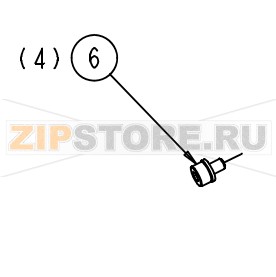 Винт с цилиндрической головкой М4х8 Datamax A-4606 RH Винт с цилиндрической головкой М4х8 Datamax A-4606 RHЗапчасть на сборочном чертеже под номером: 6Название запчасти Datamax на английском языке: (25PK) SCREW SOC HD CAP W/ LW M4 X 8