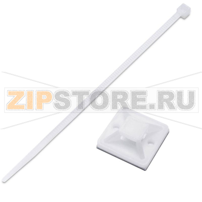 Стяжки кабельные 100 мм, серые, 20 шт TRU Components T1904CA038 