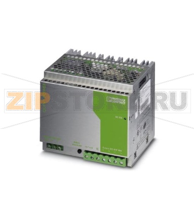 Имп. бл. питания Phoenix Contact QUINT-PS-100-240AC/48DC/10 уст. на монт. рейку, такт. генер. в перв. цепи, 1-фазн., вых.: 48 В пост. тока / 10 A.Минимальный заказ: 1 шт.Упаковка: 1 шт.