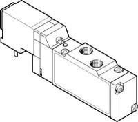 Распределитель с электроуправлением Festo MEH-5/2-1/8-P-I-B