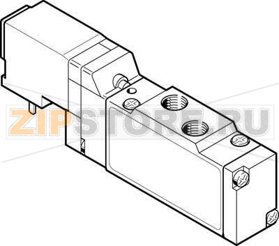 Распределитель с электроуправлением Festo MEH-5/2-1/8-P-I-B 