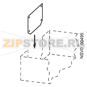 BD2-1000-EBAL CABLE ENTRY PLATE FOR ONE CONDU CTOR CABLE 1000A Siemens BVP:261976 