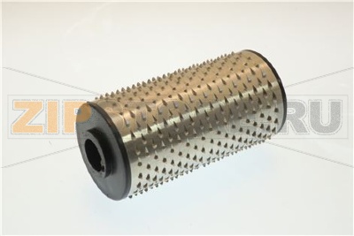 RULLO GRATT. MIGNON INOX CON FLANGE 