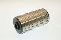 RULLO GRATT. MIGNON INOX CON FLANGE