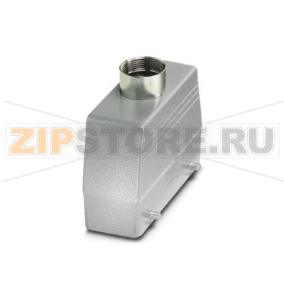 Сальниковый корпус Phoenix Contact HC-B 24-TFQ-76/O1PG29G для крепления двумя защелками, высота 76 мм, с патрубками, 1x Pg29, прямой ввод кабеля.Минимальный заказ: 10 шт.Упаковка: 10 шт.