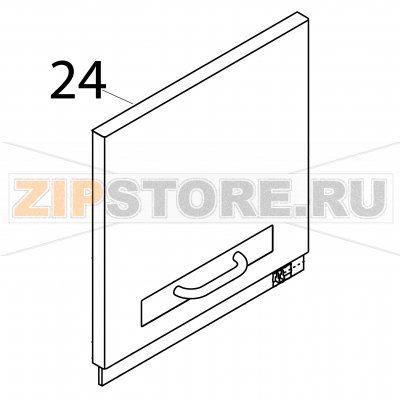 Complete wash door Fagor FI-2700I Complete wash door Fagor FI-2700IЗапчасть на деталировке под номером: 24Название запчасти Fagor на английском языке: Complete wash door FI-2700I.