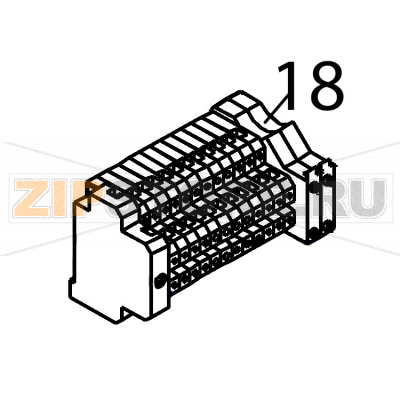 Fuse holder connector 10A 6mm Fagor LA-18 TP2 E Fuse holder connector 10A 6mm Fagor LA-18 TP2 EЗапчасть на деталировке под номером: 18Название запчасти Fagor на английском языке: Fuse holder connector 10A 6mm LA-18 TP2 E.