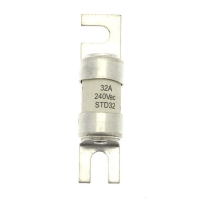 Предохранитель, 6 A, AC 240 В, 33 кА, BS88, 12x47 мм, gL/gG, BS Eaton 6AMP 240V AC INDUSTRIAL