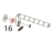 Damper washer Toshiba TEC B-SX5T-TS22-QM-R