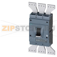 circuit breaker 3VA2 IEC frame 1250 breaking capacity class  C Icu=110kA @ 415 V 3-pole, line protection ETU320,  LI, In=1250A overload protection Ir=500A ...1250A short circuit protection Ii=1,5...10 x In nut keeper kit Siemens 3VA2612-7HL32-0AA0