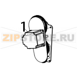 Stepping motor assy TSC MH341 Stepping motor assy TSC MH341Запчасть на деталировке под номером: 1