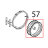Ventola D=196, H=61, 38 pale, dado M8 Unox XF 183