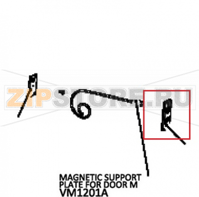Magnetic door microswitch Unox XBC 805E Magnetic door microswitch Unox XBC 805EЗапчасть на деталировке под номером: 104Название запчасти на английском языке: Magnetic door microswitch Unox XBC 805E