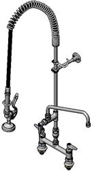 B-2277-CR PRE-RINSE UNIT W/ B-0156 ADD-O 