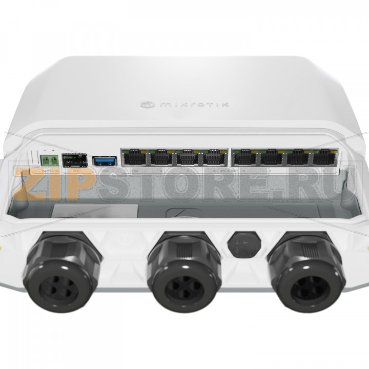 PoE-коммутатор MikroTik RB5009UPr+S+OUT 