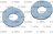 GASKET SILICONE ø 30x13x3 mm