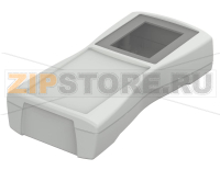 Корпус ручной без отсека для батареек, 159.4x77.9x33.5 мм, IP 40 (IP 65) Bopla BS 600 DIS-7035