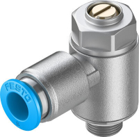 Дроссель с обратным клапаном Festo GRLA-1/8-QS-8-MF-D