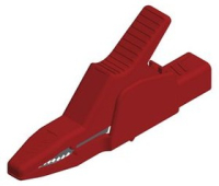 Зажим 32 A, 1 кВ, тип: крокодил, красный Hirschmann AK 2 B 2540 I RED