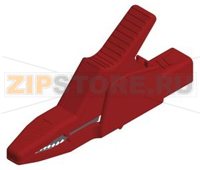 Зажим 32 A, 1 кВ, тип: крокодил, красный Hirschmann AK 2 B 2540 I RED 