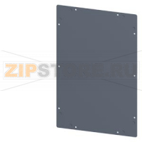 SIVACON, Roof, Closed, IP40, W: 400 mm, T: 600 mm, zinc-plated Siemens 8MF1046-2UD10-0A
