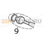 Gruppo raccordo iniezione detergente Elettrobar Fast 80 Gruppo raccordo iniezione detergente Elettrobar Fast 80Запчасть на деталировке под номером: 9