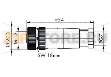 Принадлежности; 4-пол. Wago 756-9212/040-000 