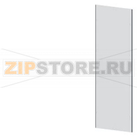 SIVACON, side panel / rear panel, Closed, EMC, IP40, H: 2000 mm, W: 600 mm, RAL 7035 Siemens 8MF1060-2UW62-1B